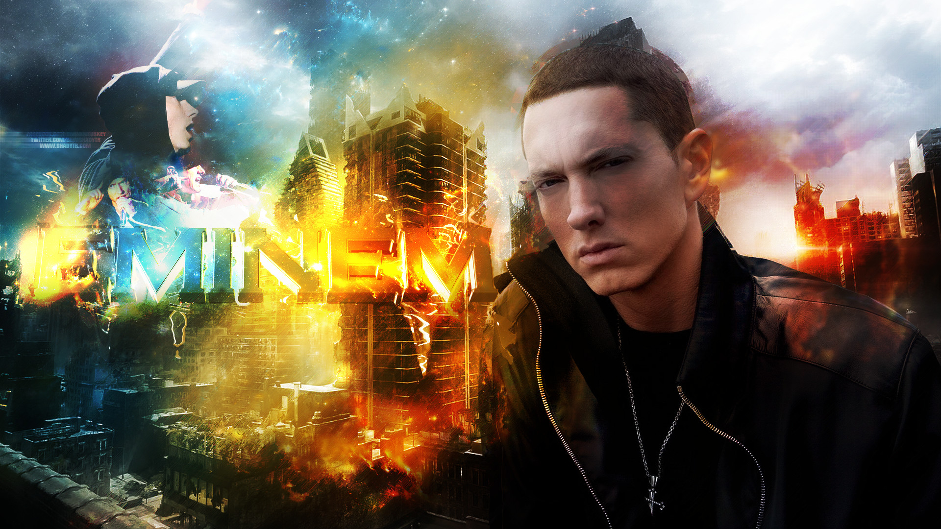 1920x1080, High Quality Photo Of Eminem American Popular - Cool Wallpapers Of Eminem - HD Wallpaper 