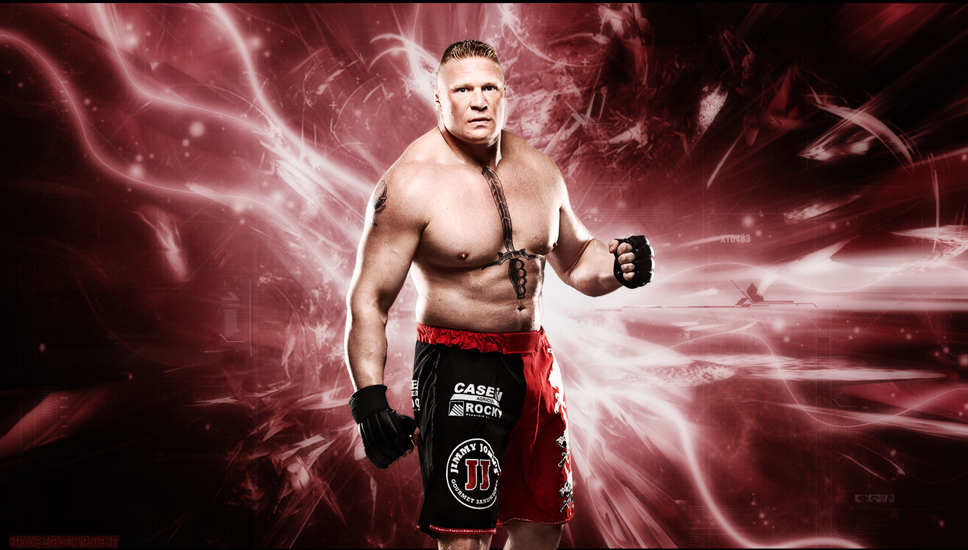 Wwe Brock Lesnar Background - HD Wallpaper 