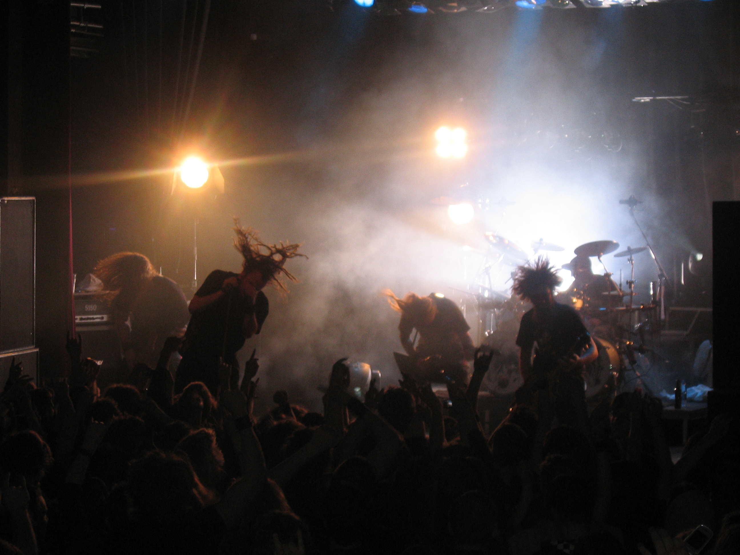 In Flames Trondheim 2007 - Flames Live - HD Wallpaper 