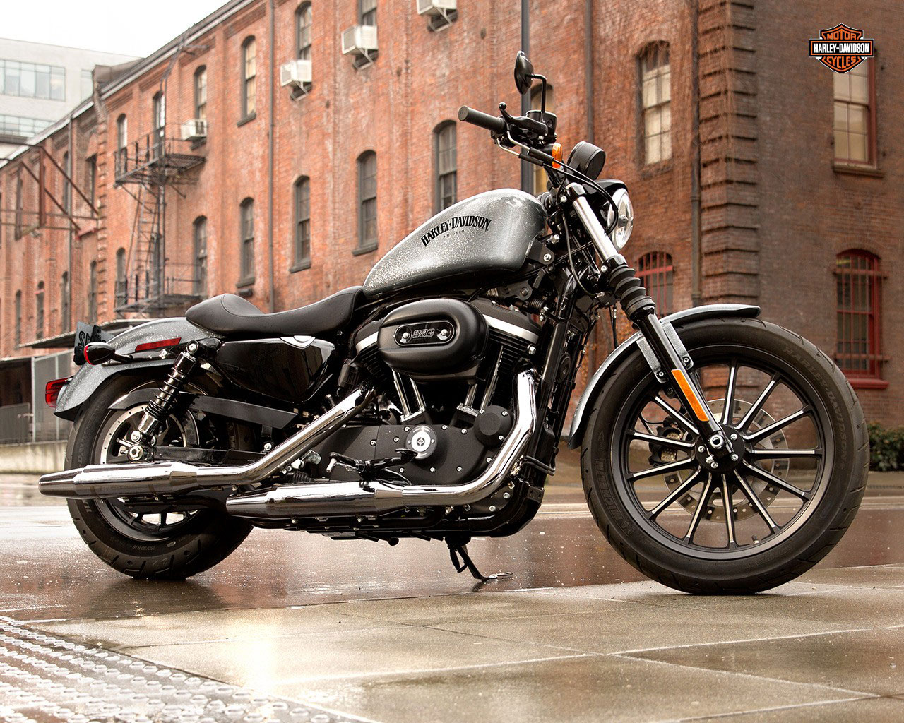 2016 Harley Davidson Xl883n Iron - HD Wallpaper 