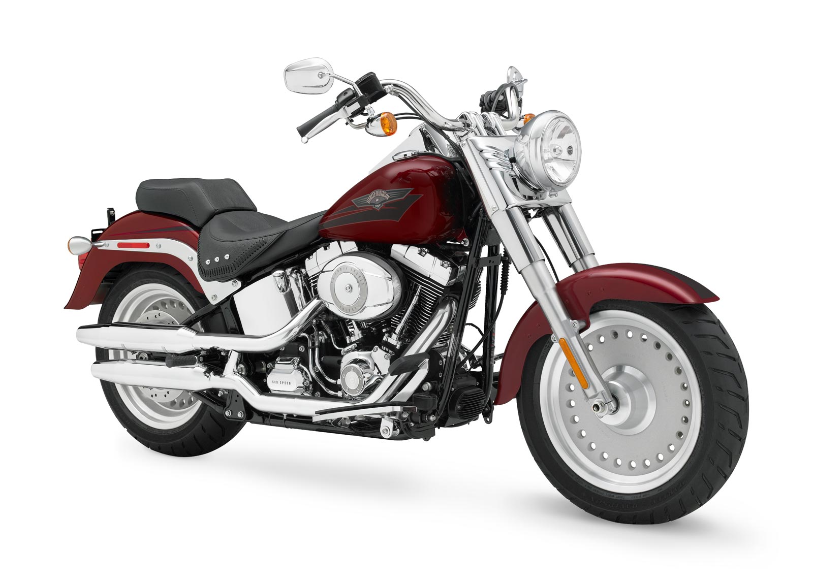 Harley Davidson Fat Boy 2009 - HD Wallpaper 