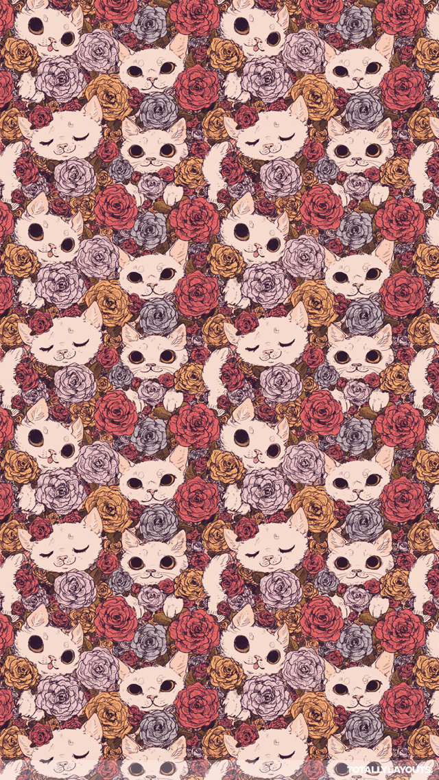 Iphone Tumblr Wallpaper Cat - HD Wallpaper 
