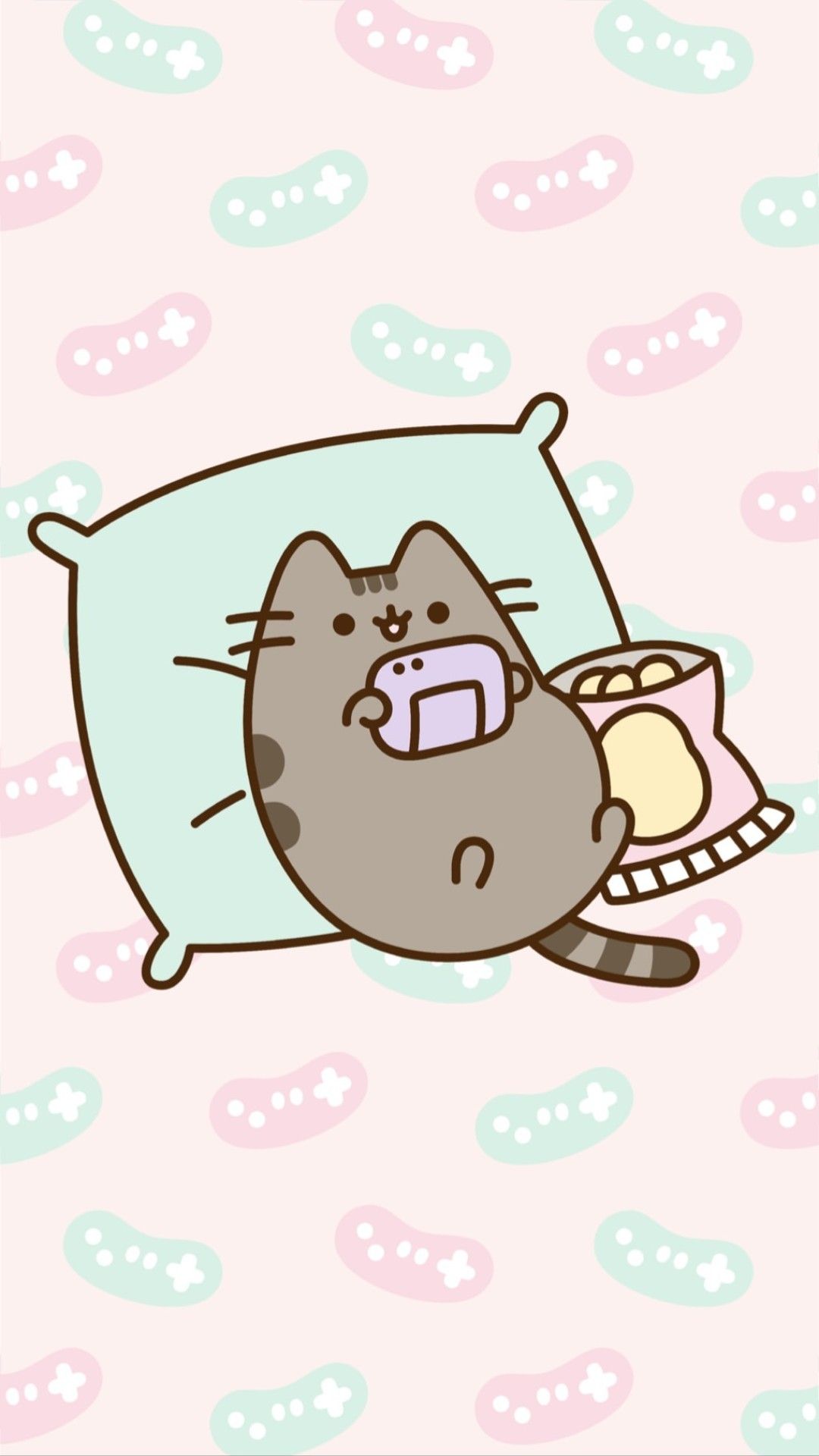 Pusheen Cat - HD Wallpaper 