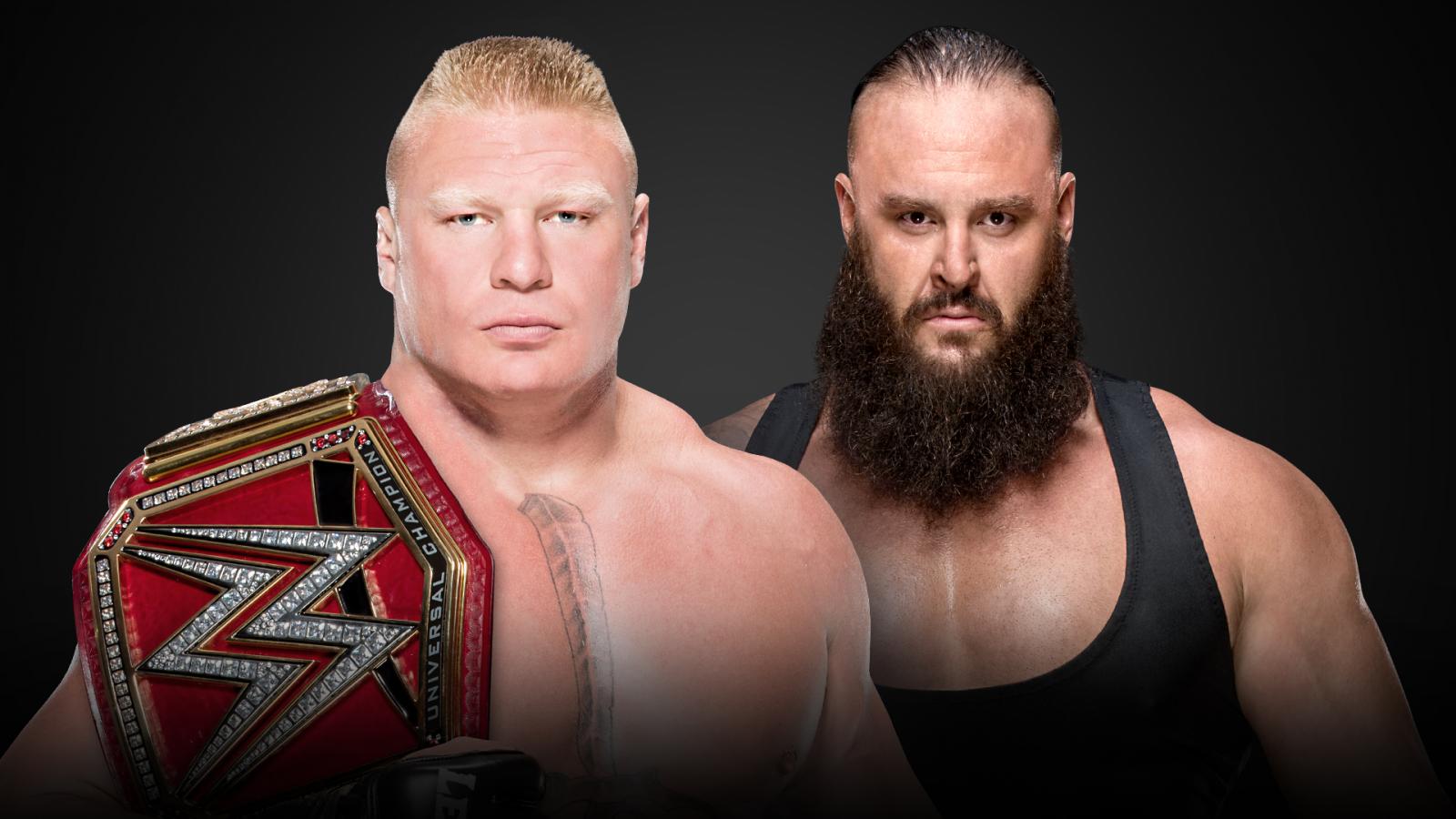 Braun Strowman & Brock Lesnar Wrestler Wallpapers - Wwe Survivor Series 2017 Matches - HD Wallpaper 