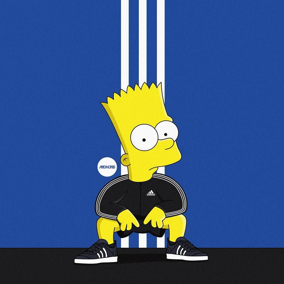 Bart Simpson Wallpaper Iphone - Bart Supreme Wallpaper Hd - HD Wallpaper 