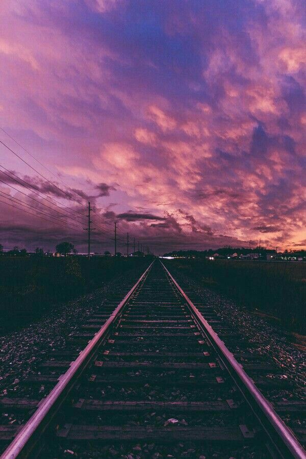 #background #clouds #nubes #purple #pink #wallpaper - Purple Sunset - HD Wallpaper 