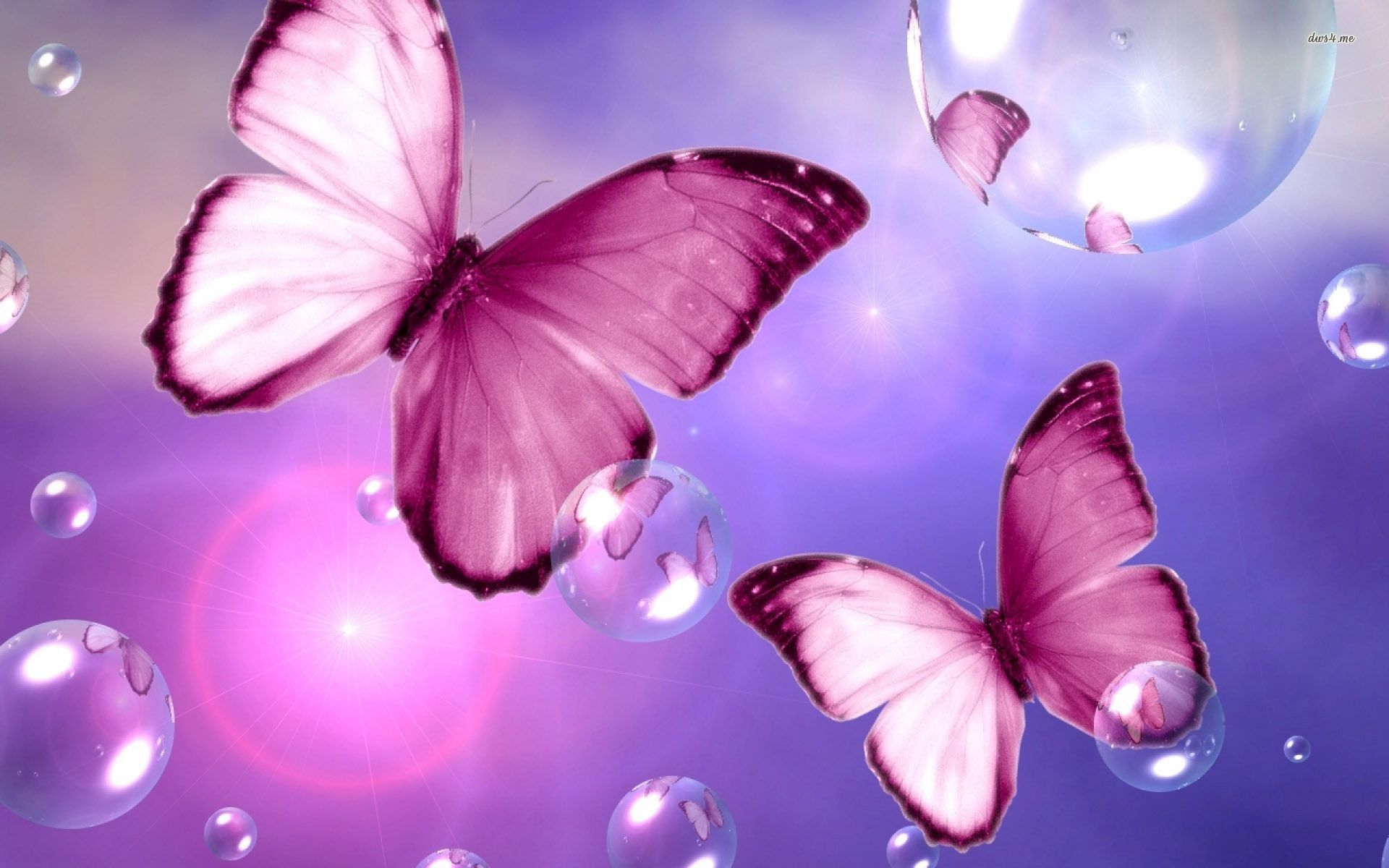 Pink Wallpaper Bubbles Hd - HD Wallpaper 