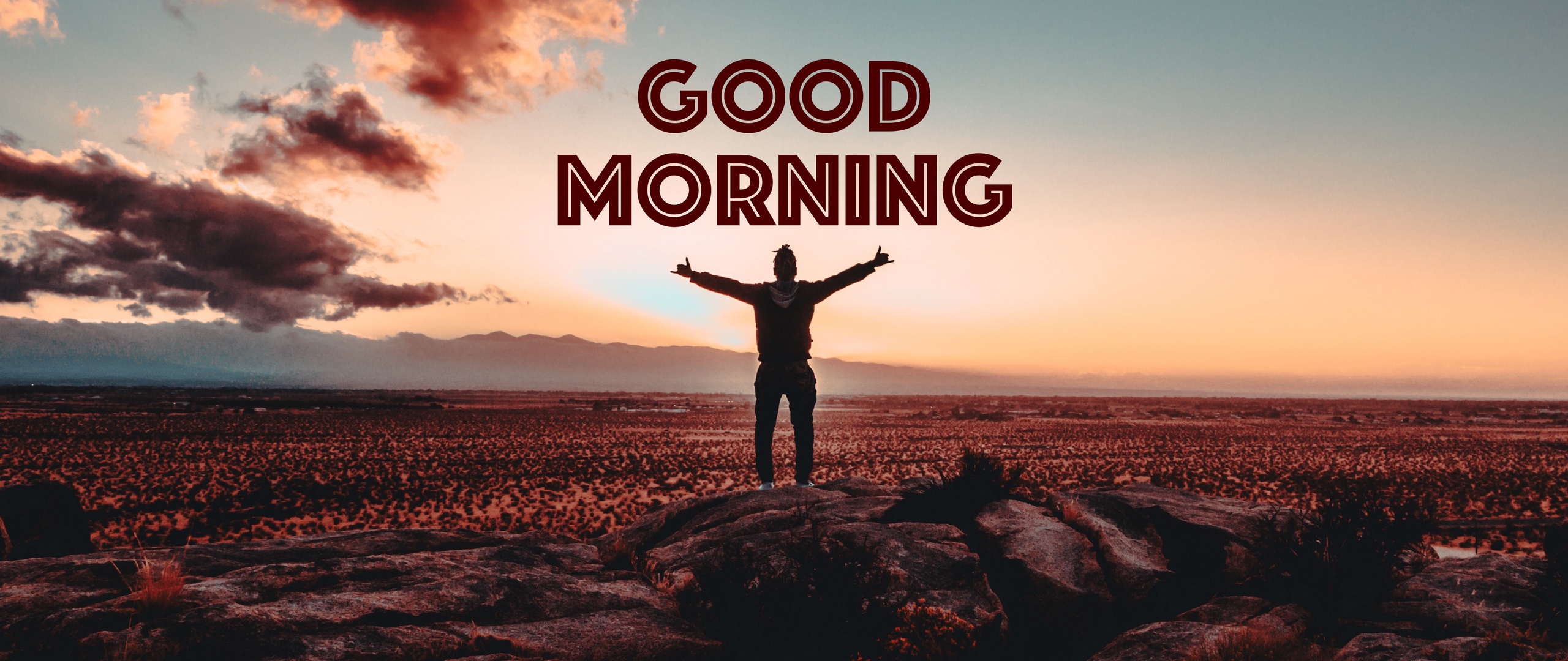 Wallpaper Good Morning, Morning, Inscription, Victory, - Alok Zeeba & Iro Ocean Radiømatik Remix - HD Wallpaper 