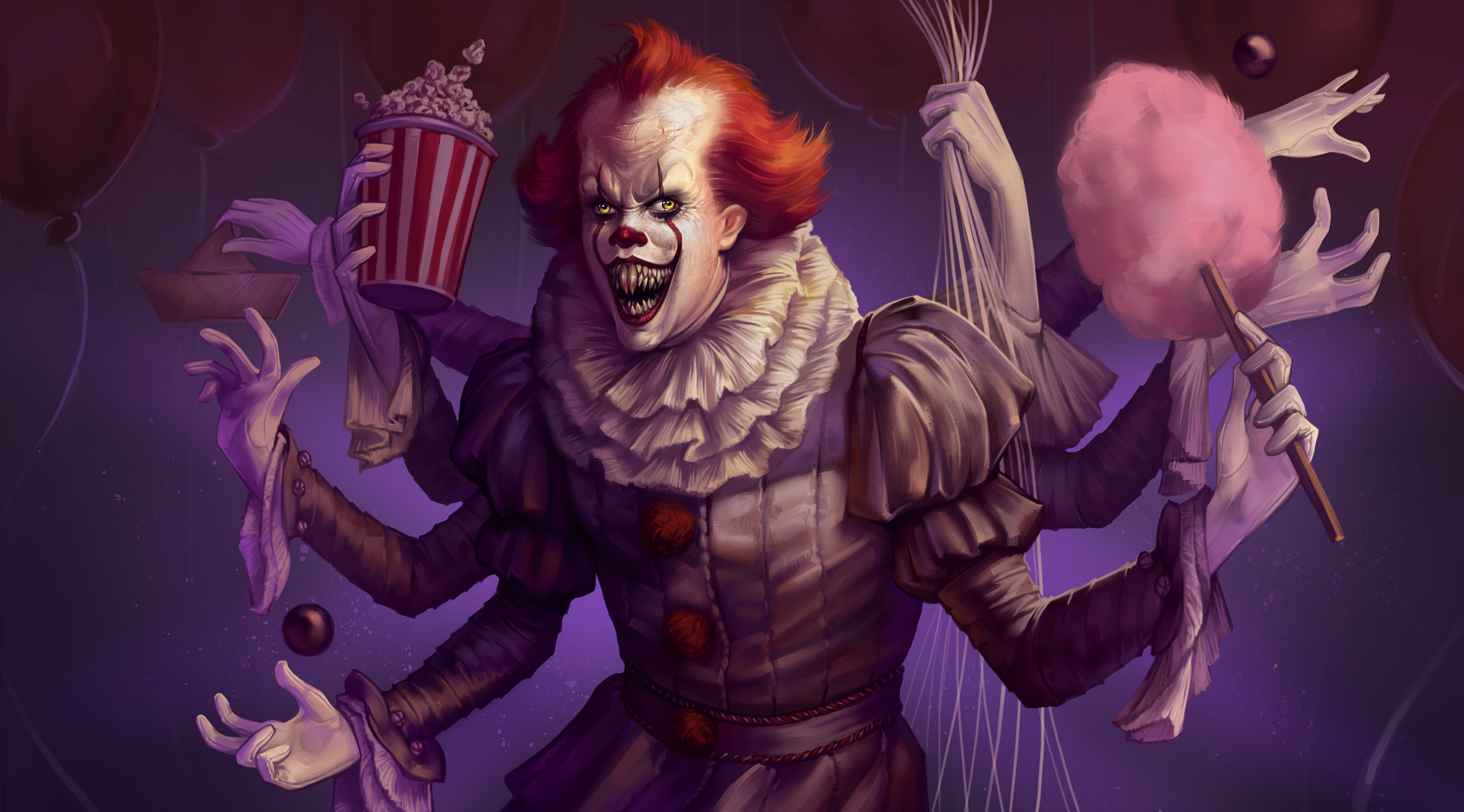 Pennywise Wallpaper Chromebook - HD Wallpaper 