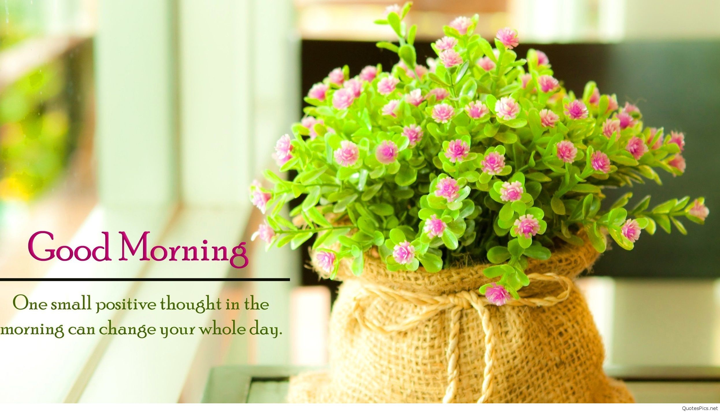 Download Free Good Morning Wallpapers To Feel Positive - Good Morning Images To Download Free - HD Wallpaper 