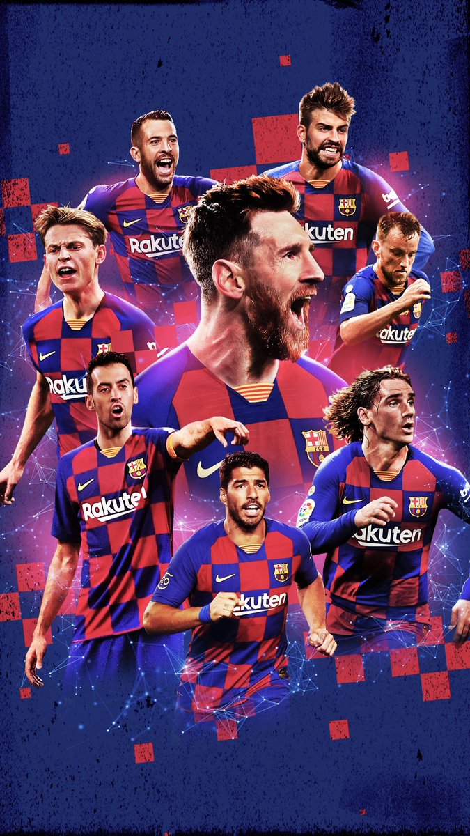 Fc Barcelona Team Wallpaper 2019 - HD Wallpaper 