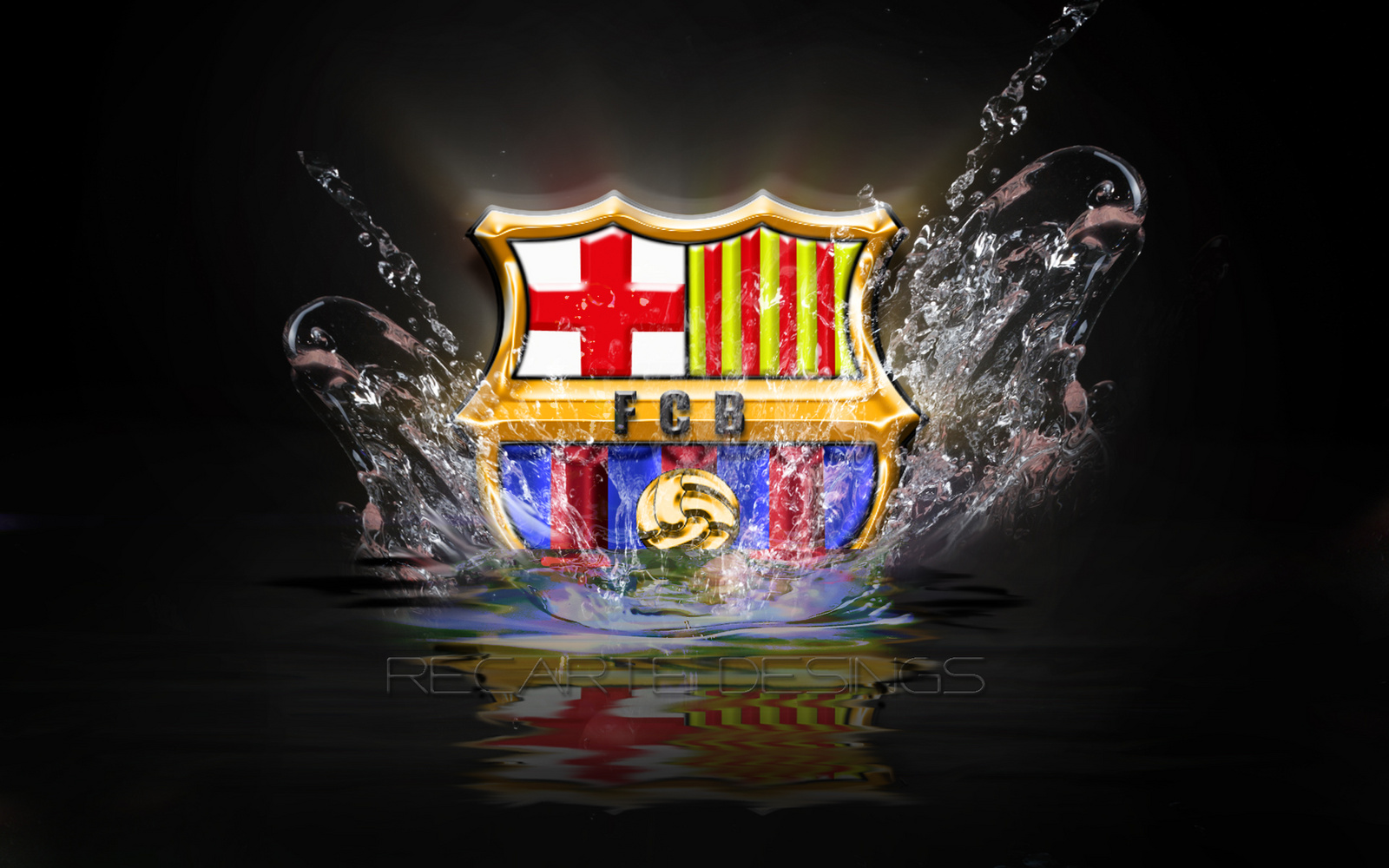 Barcelona Fc Wallpaper - Hd Wallpaper Barcelona Logo - HD Wallpaper 