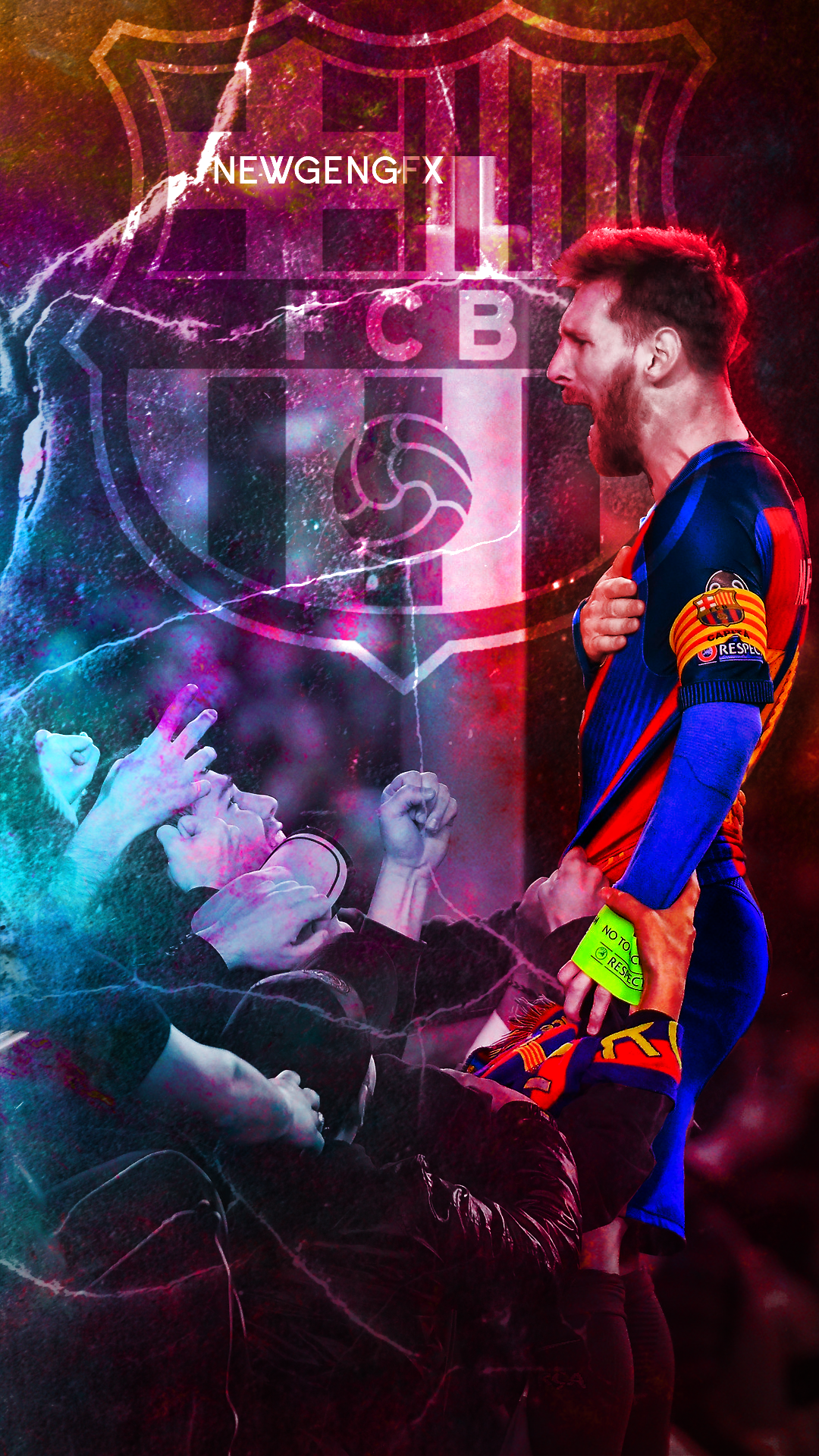 Fc Barcelona Wallpaper Messi - 1080x1920 Wallpaper 