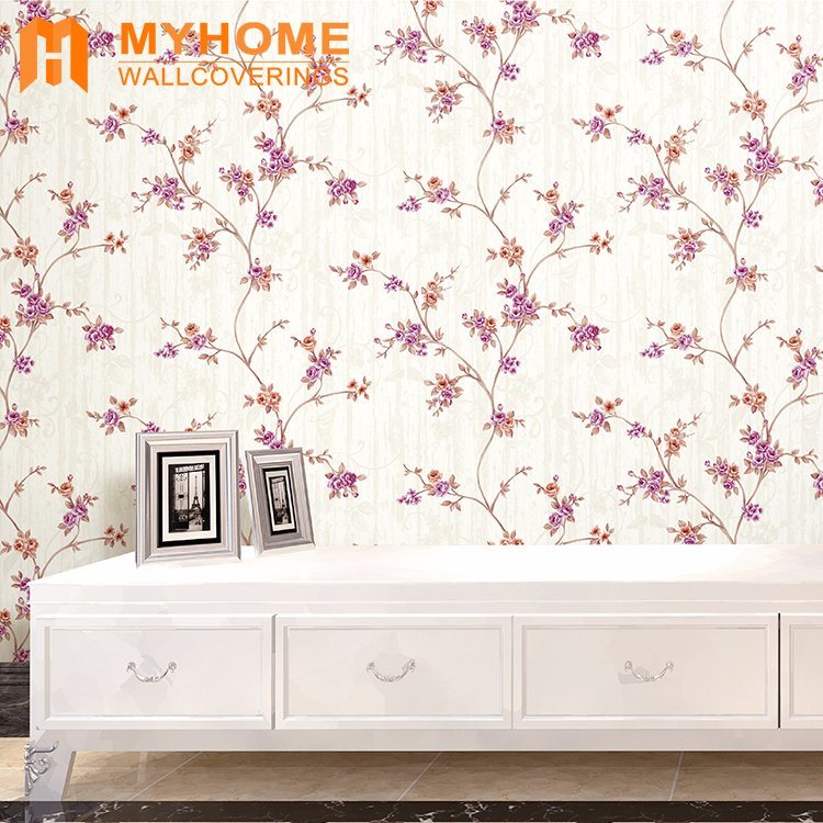 Flower Design - Floral Wallpaper Hotel - HD Wallpaper 