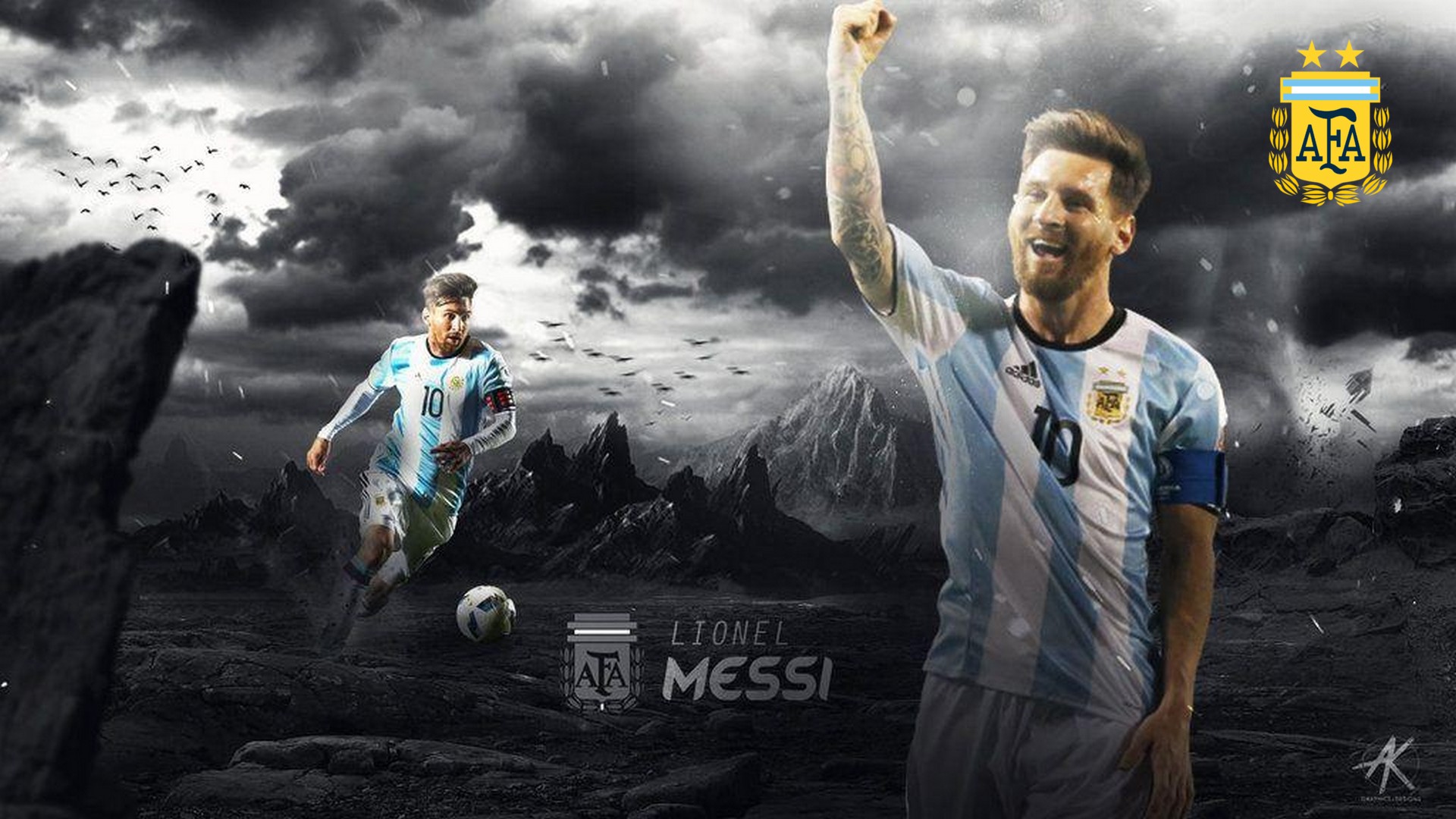 Wallpapers Hd Messi Argentina With Resolution Pixel - Messi Argentina Wallpaper Hd - HD Wallpaper 