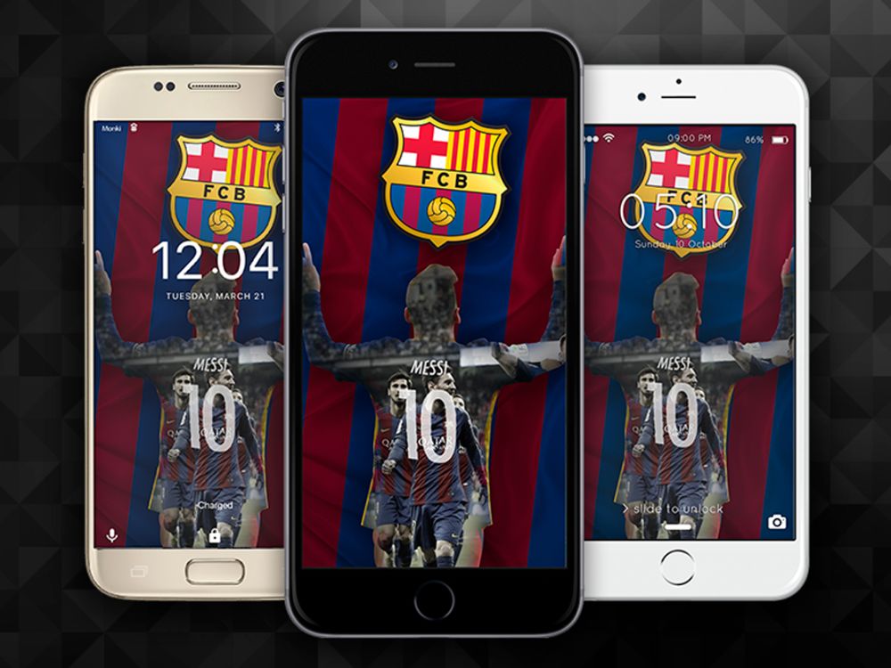 Fondo De Pantalla Hd Fc Barcelona - HD Wallpaper 