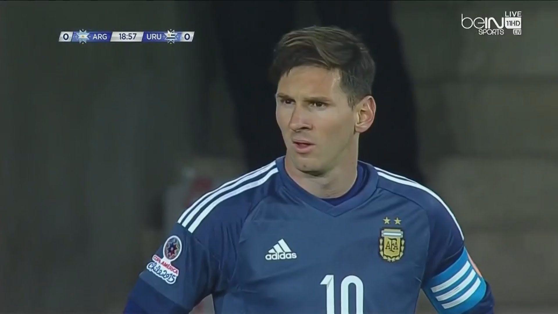 Lionel Messi Vs Uruguay Hd 1080p By Lmcompshd - Messi Final Copa America 2015 - HD Wallpaper 