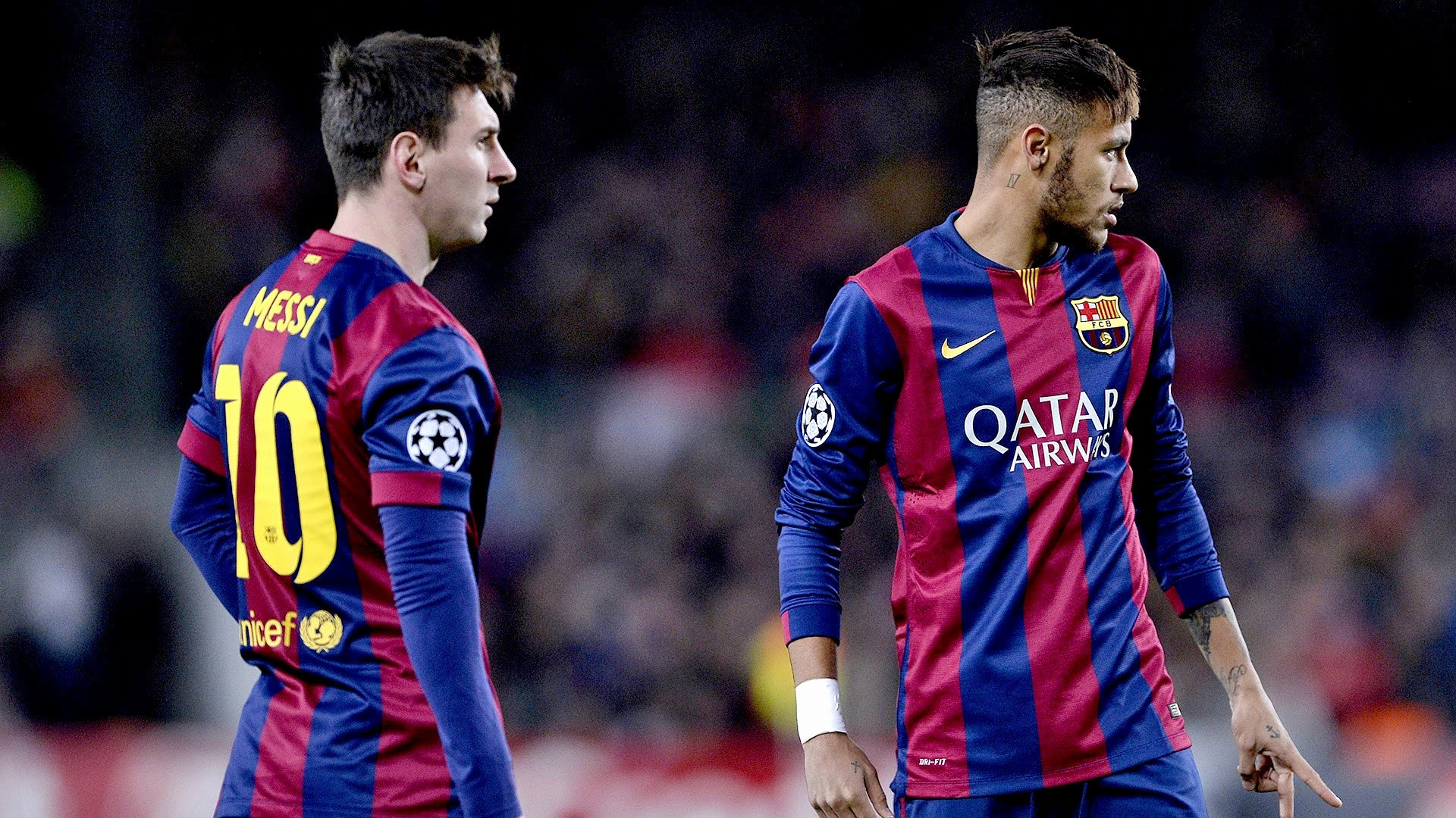 Neymar Wallpaper Luxury Messi And Neymar Wallpaper - Messi And Neymar Hd - HD Wallpaper 