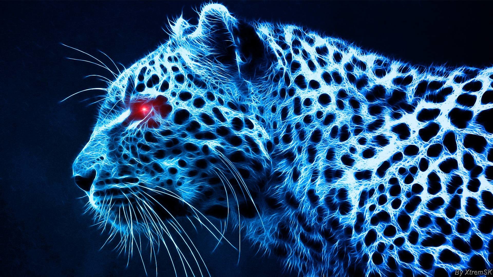 Wallpapers For > Blue Tiger Wallpaper Hd 
 Data-src - Cool Pictures Of Cheetahs - HD Wallpaper 
