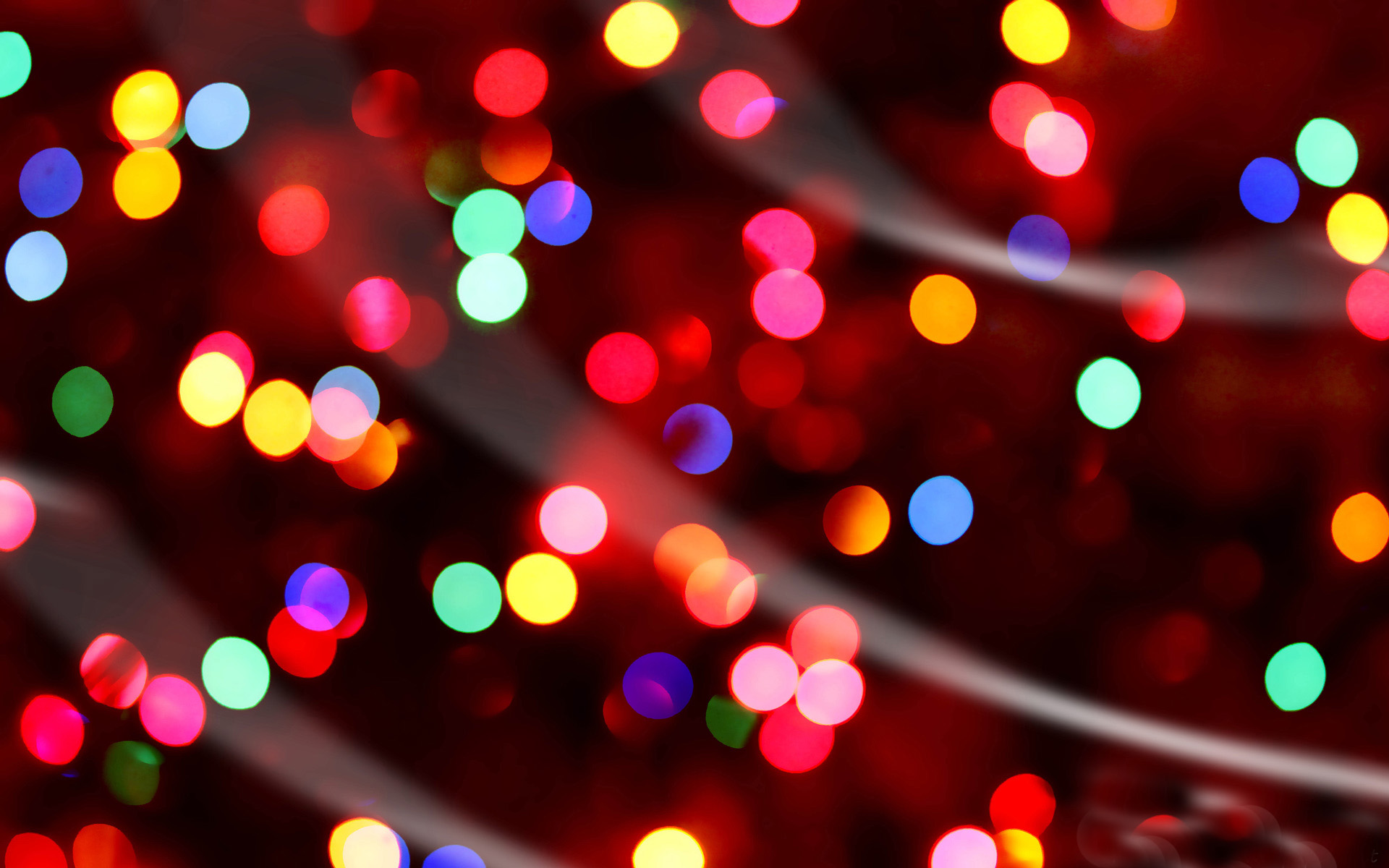 Christmas Lights Wallpaper - HD Wallpaper 