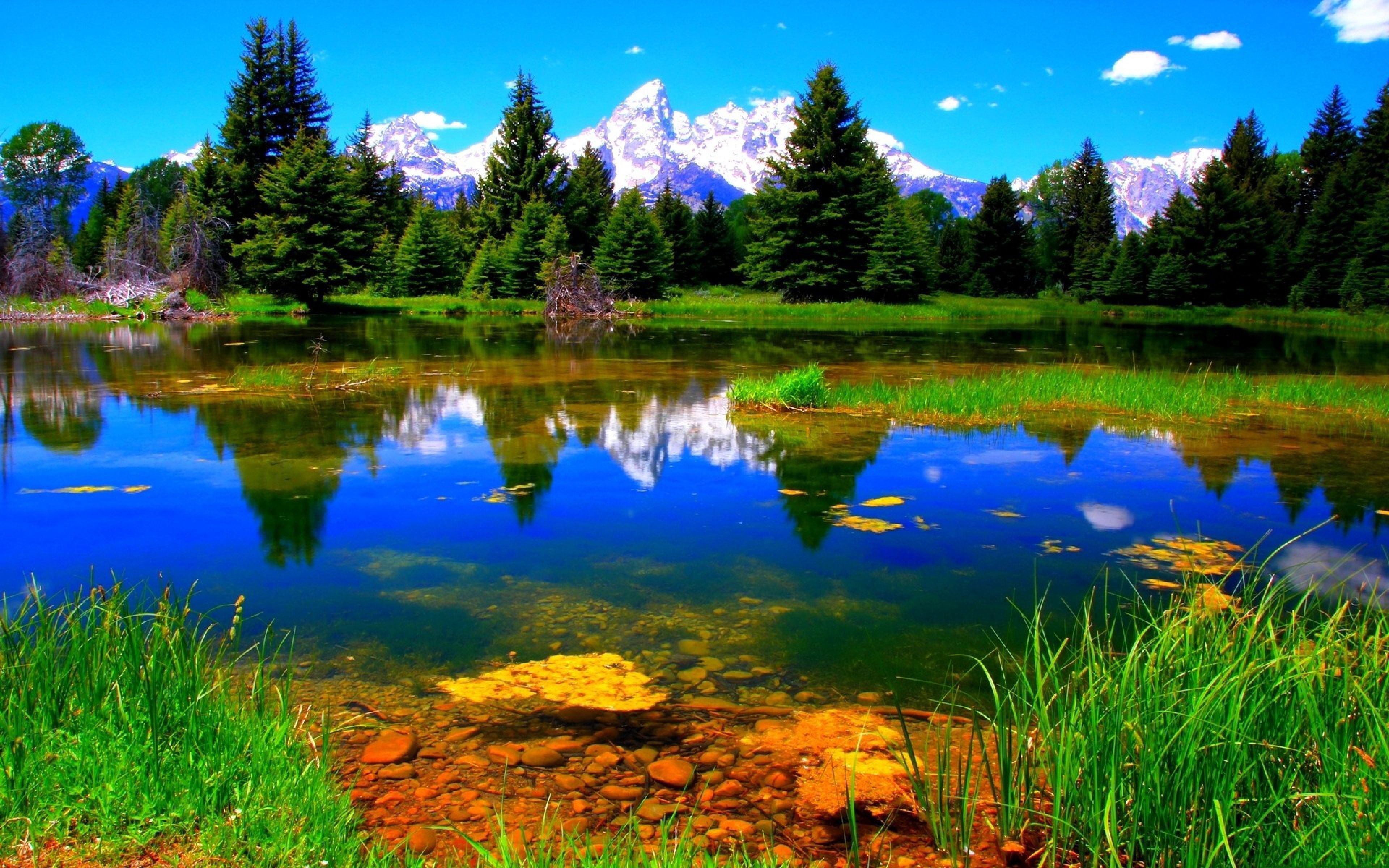 Landscape 4k Ultra Hd Wallpaper - Colorful Nature - HD Wallpaper 