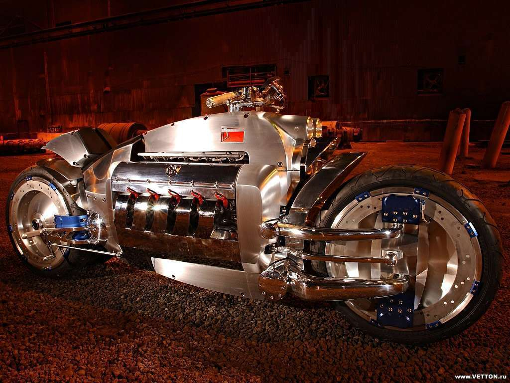 View Of Hot Bike Wallpaper - Dodge Tomahawk - HD Wallpaper 