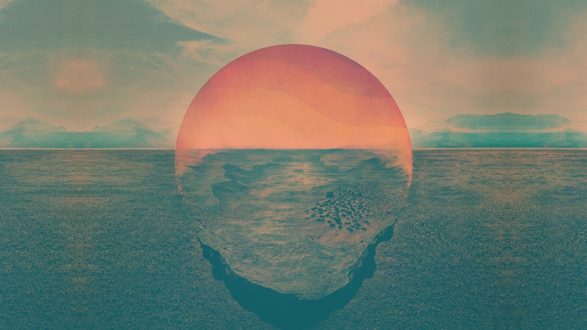 Wallpaper Tycho, Dive, Planet, Art, Background - Best Music Art Backgrounds - HD Wallpaper 