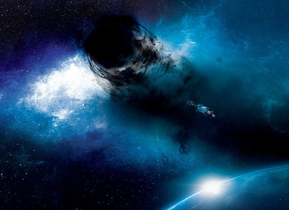 Wallpaper, Space, Desktop, Universe, Dark, Star, Cosmos - Black Hole Crypto - HD Wallpaper 