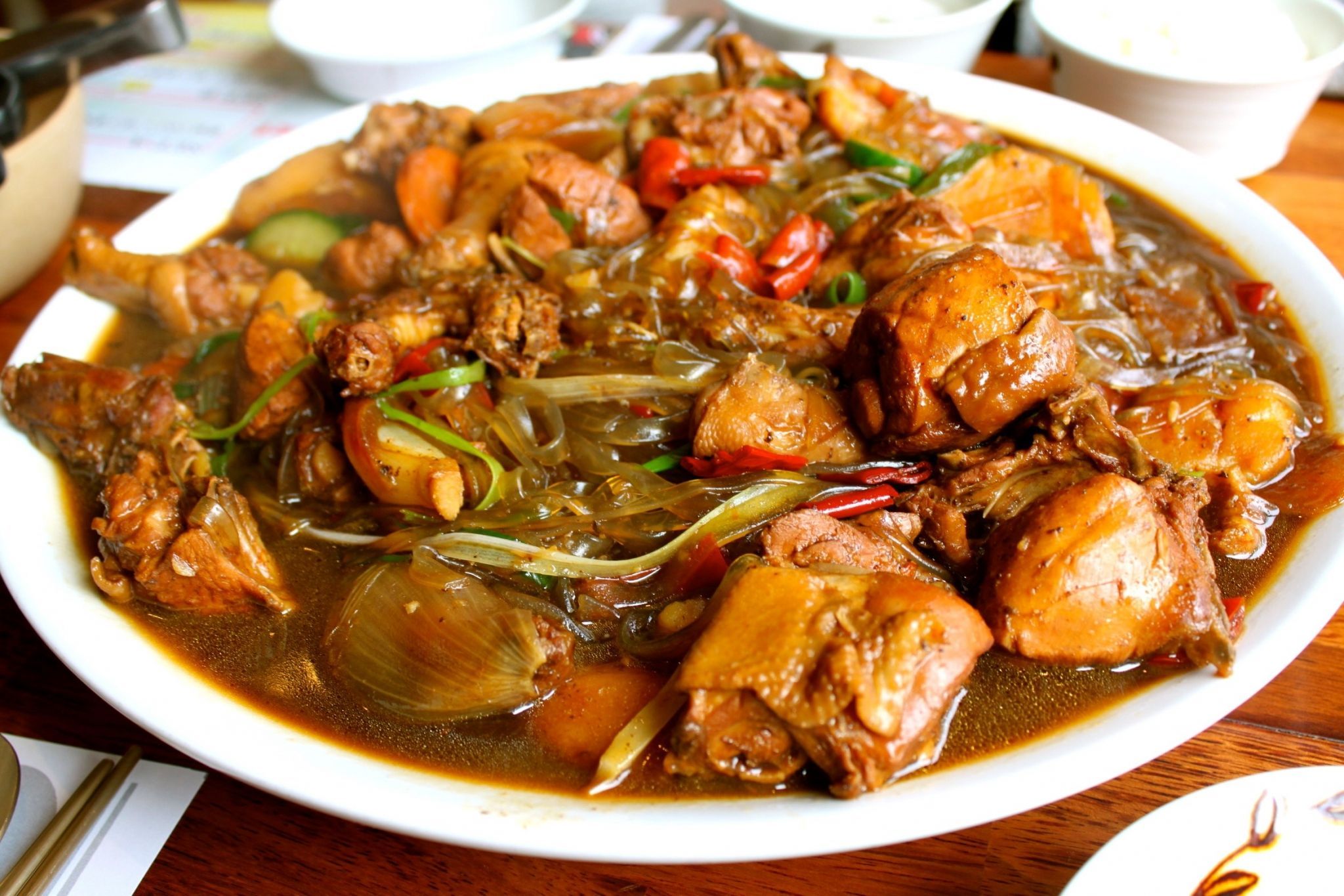 Food Wallpaper Full Hd - Jjimdak Korean Food - HD Wallpaper 