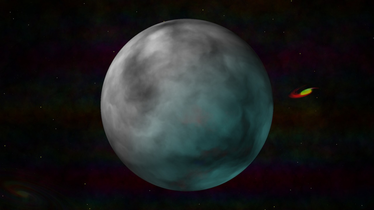 Space Planet Galaxy Free Photo - Moon - HD Wallpaper 