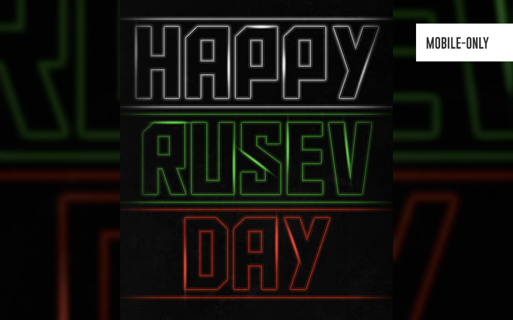 Rusev Wallpaper - Happy Rusev Day Iphone - HD Wallpaper 