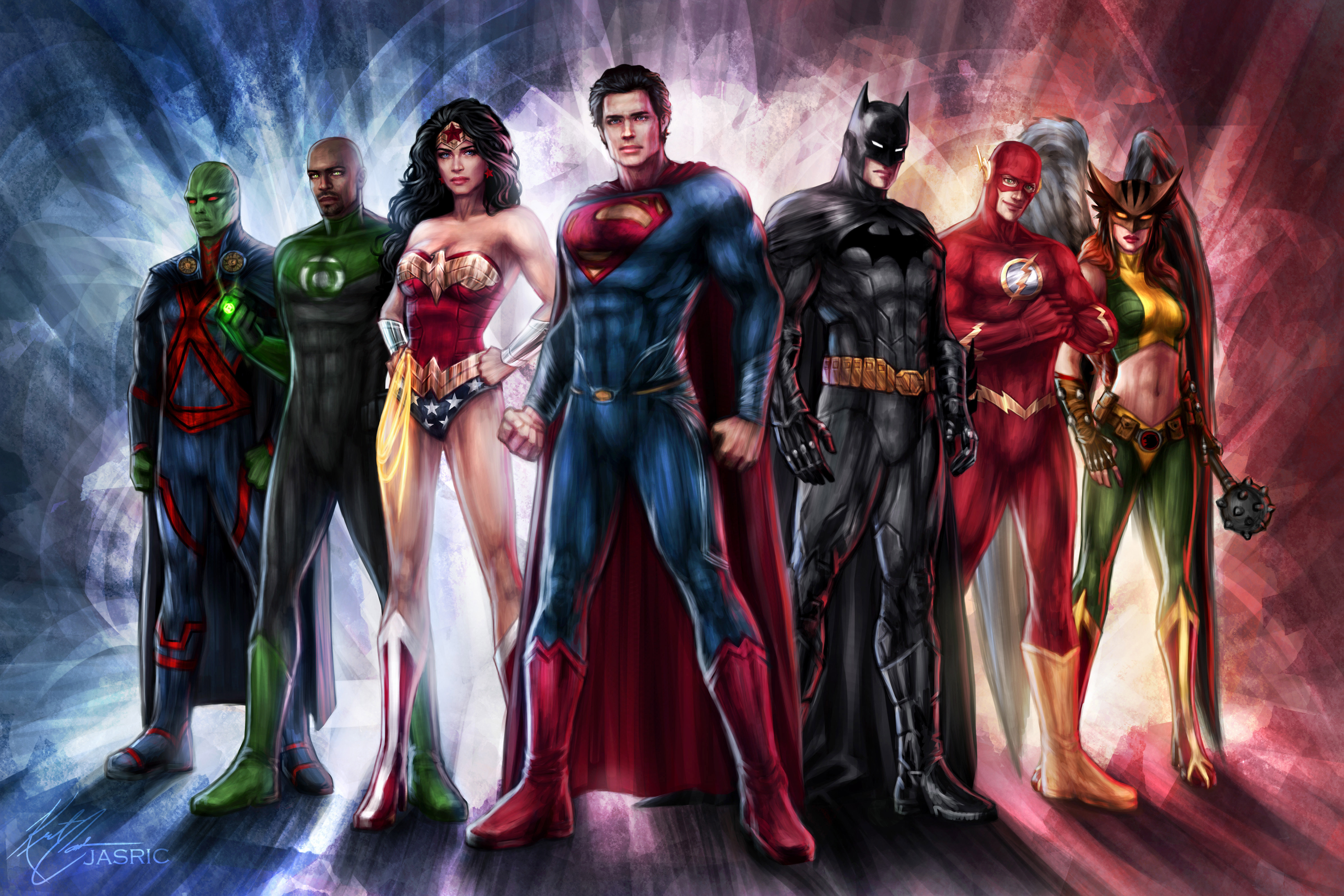 Animated Justice League Wallpaper 4k - 6000x4000 Wallpaper 