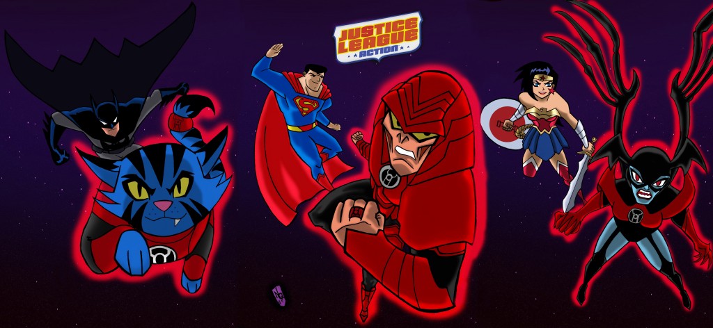 Justice League Action Comic - HD Wallpaper 