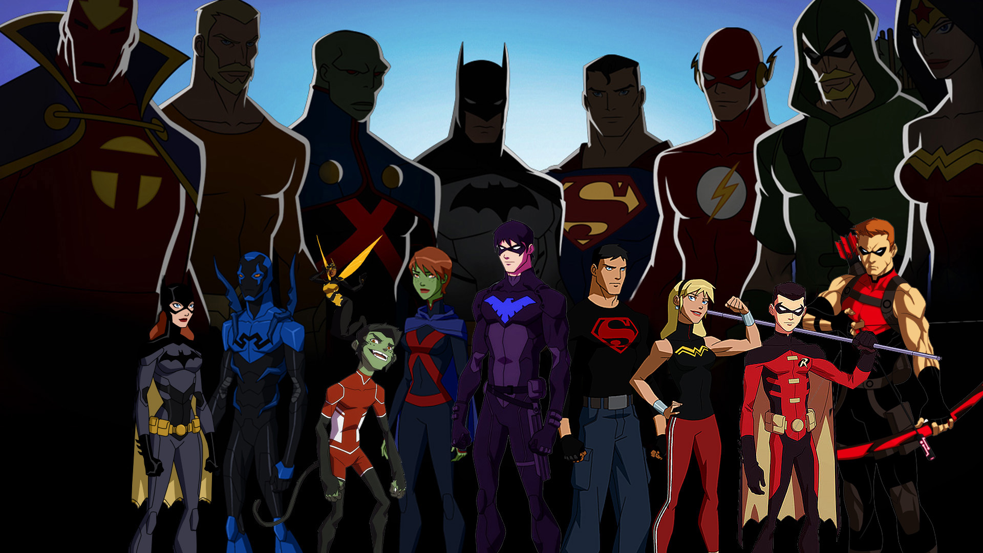 Young Justice Wallpaper Hd - HD Wallpaper 