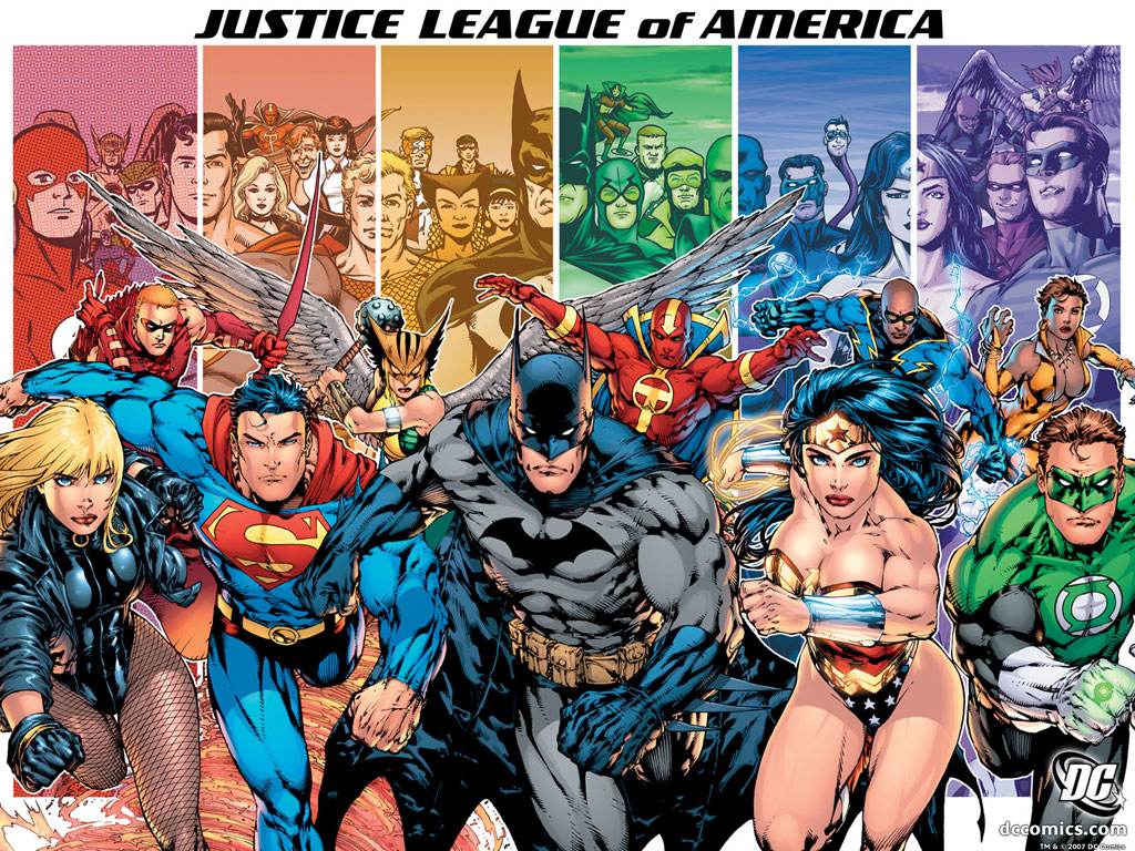 Justice League Comic Poster - HD Wallpaper 