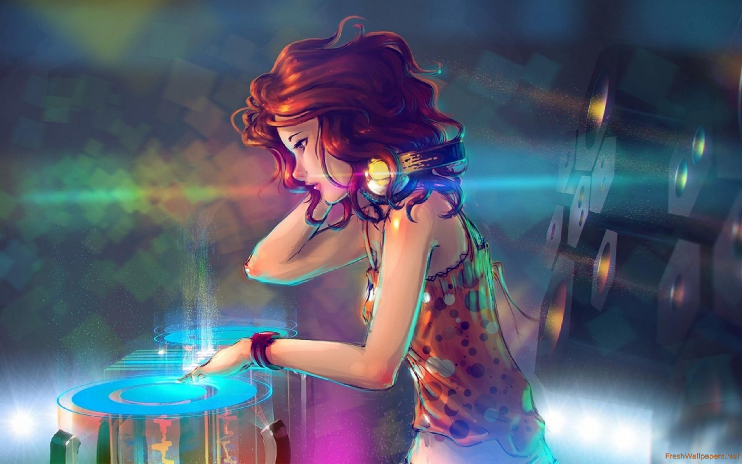 Dj Wallpaper Girl - HD Wallpaper 