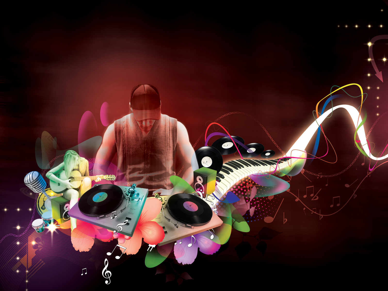 Dj Music Wallpaper - Music Dj - HD Wallpaper 