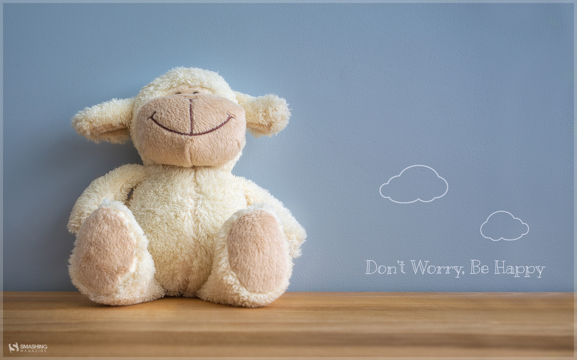 Be Happy Wallpaper - Dont Worry Be Happy Bear - HD Wallpaper 