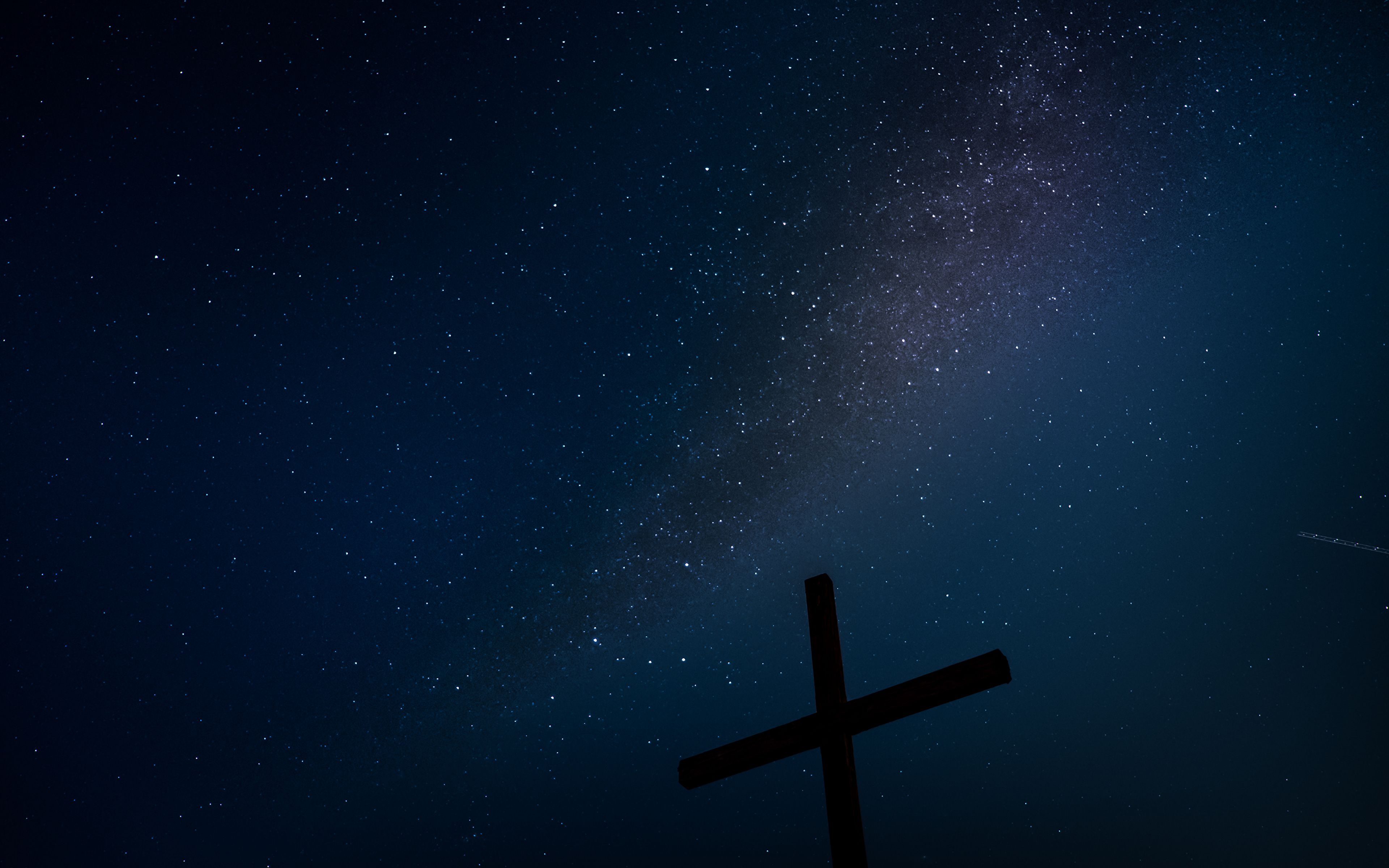 Photos Stars Milky Way Space Sky Cross Night 
 Data-src - Cross Night - HD Wallpaper 
