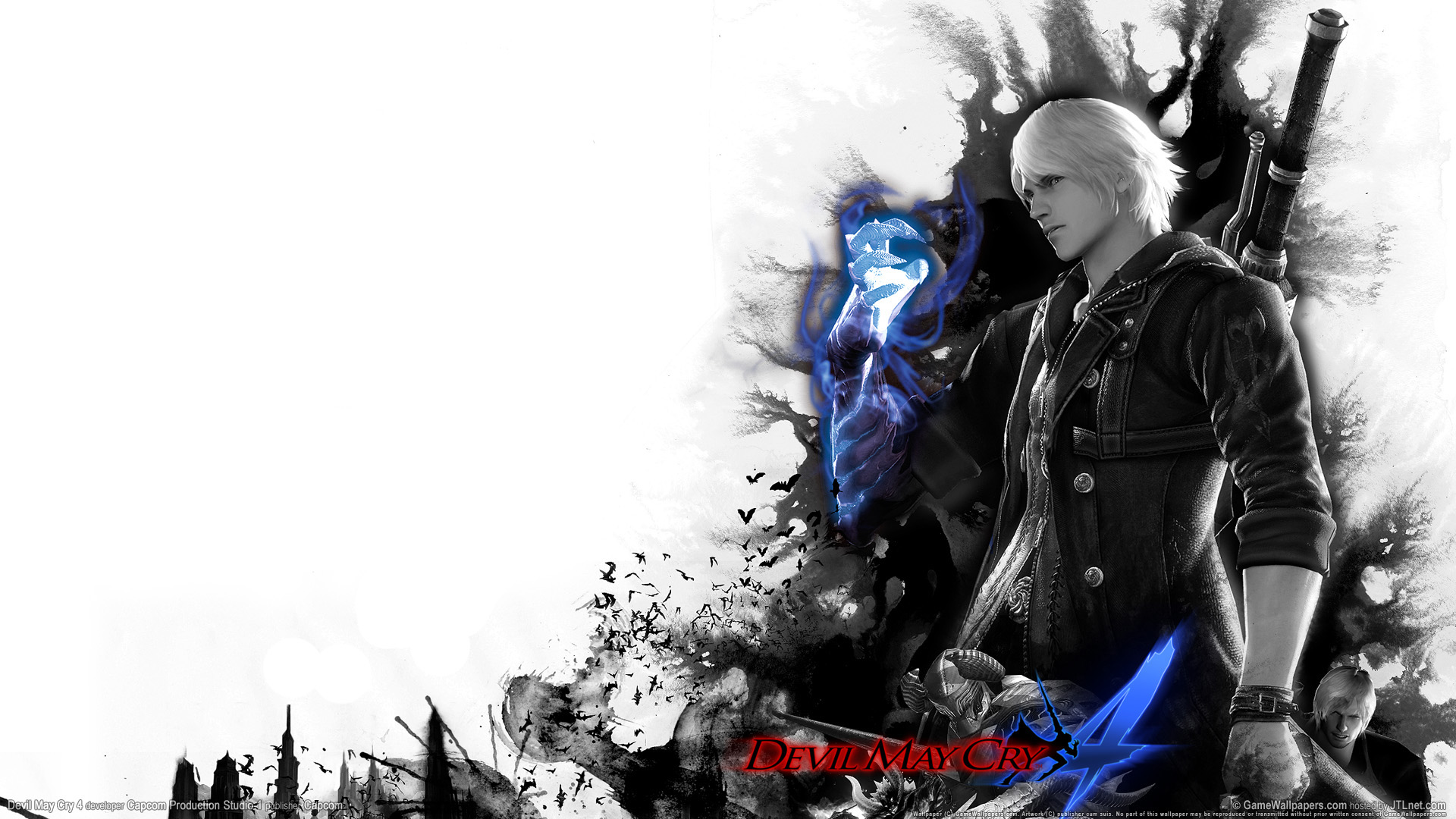 Game Wallpapers And Fast Tips To Better Gaming Right - Devil May Cry 4 Wallpaper Hd - HD Wallpaper 