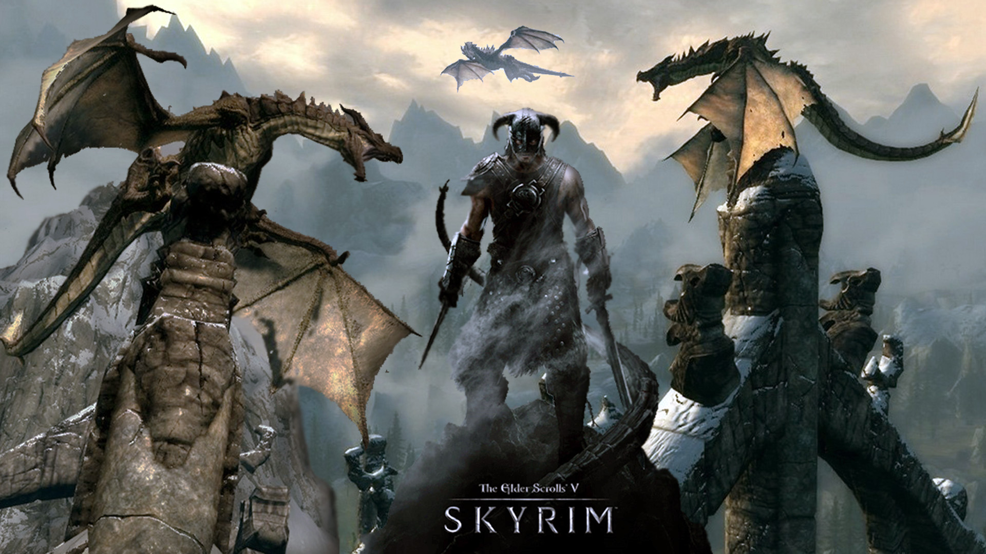Skyrim Elder Scrolls V - HD Wallpaper 