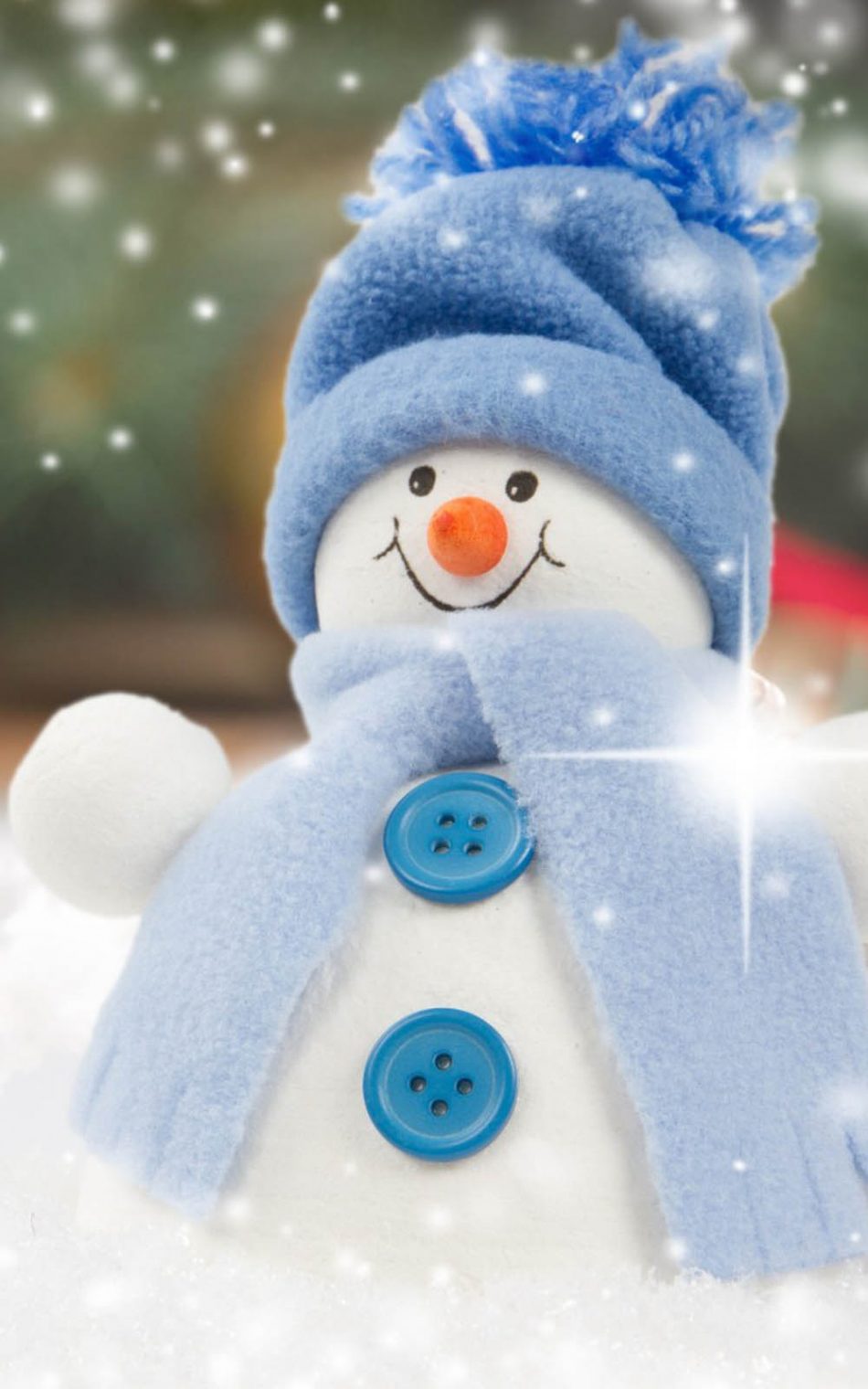 Cute Christmas Snowman Hd Mobile Wallpaper - Mobile Cute Wallpaper Hd - HD Wallpaper 