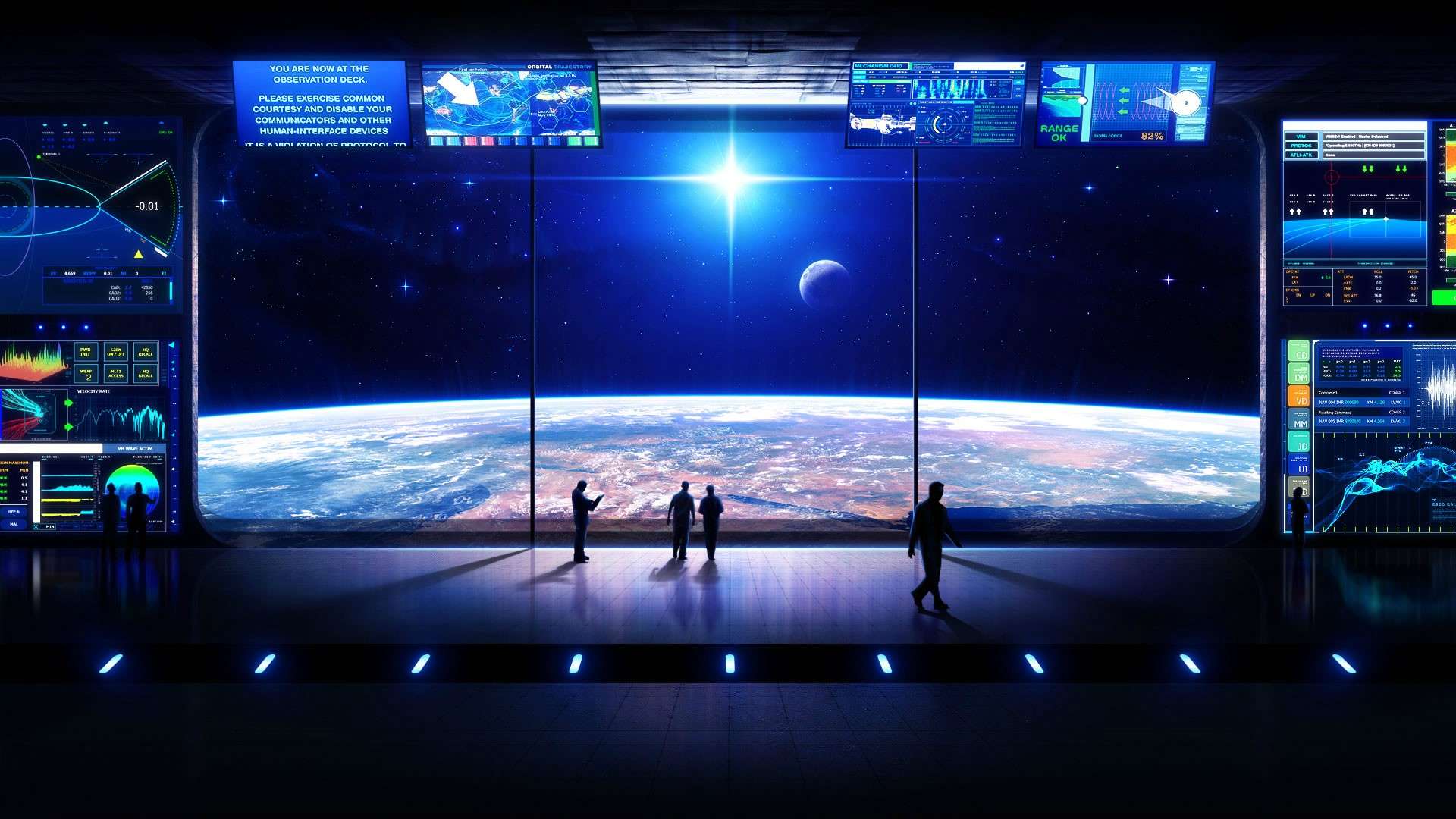 Space Station Hd Wallpaper - Sci Fi - HD Wallpaper 