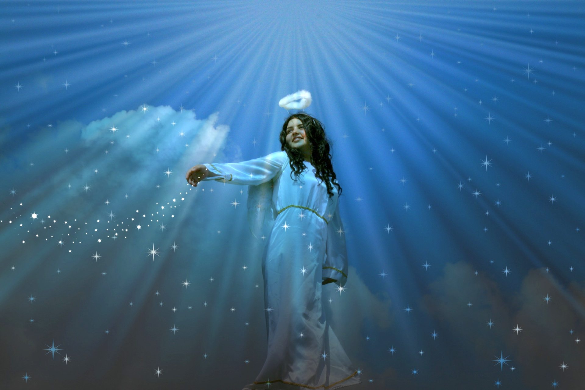 108 Best Cute Angel Wallpaper Hd By Laura - Angel Wallpaper Full Hd - HD Wallpaper 