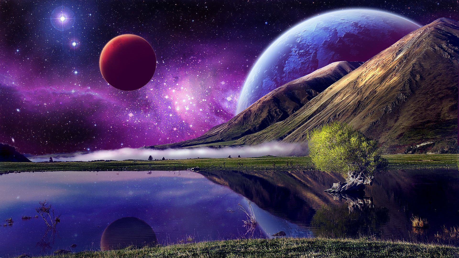 Desktop Space Wallpaper Hd - HD Wallpaper 