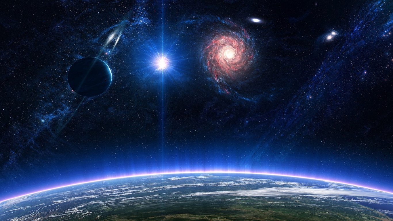 Galaxy Space Wallpaper Hd - Imagenes De El Espacio 3d - HD Wallpaper 