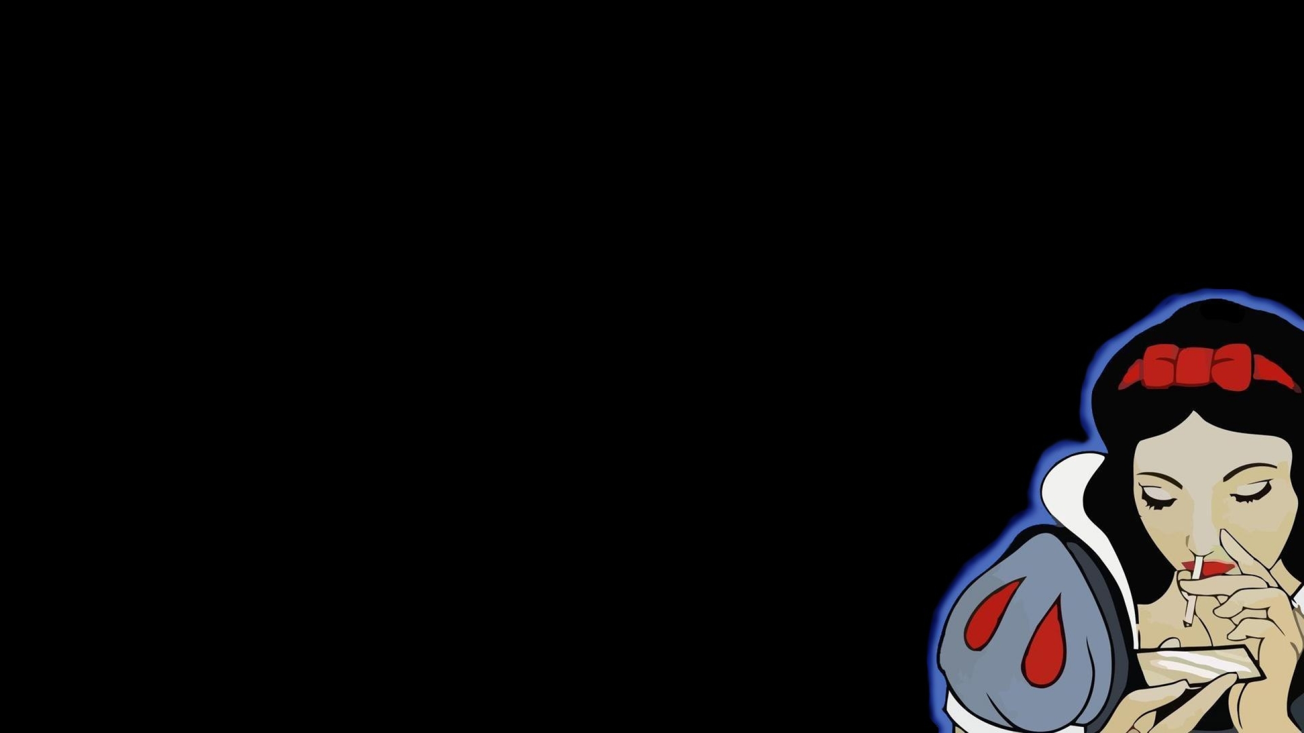 Funny Snow White Artwork Coc - Cartoon - HD Wallpaper 