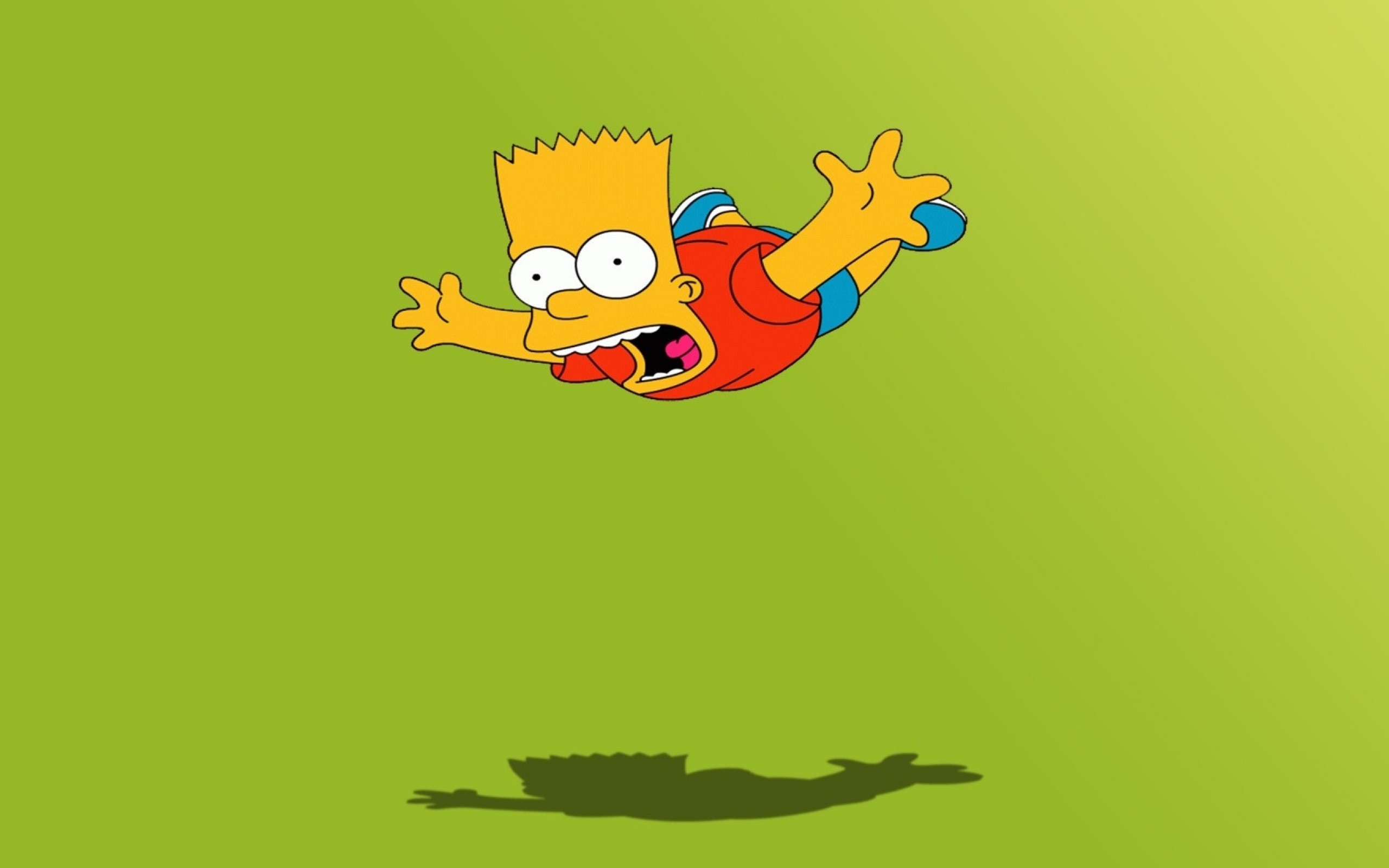 Bart Simpson In The Simpsons Cartoon Show Wallpaper - Cartoon - HD Wallpaper 