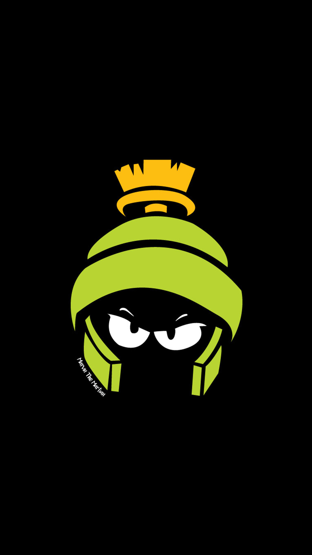 1080x1920, Ios Wallpapers, Cartoon Characters, Looney - Iphone Marvin The Martian - HD Wallpaper 