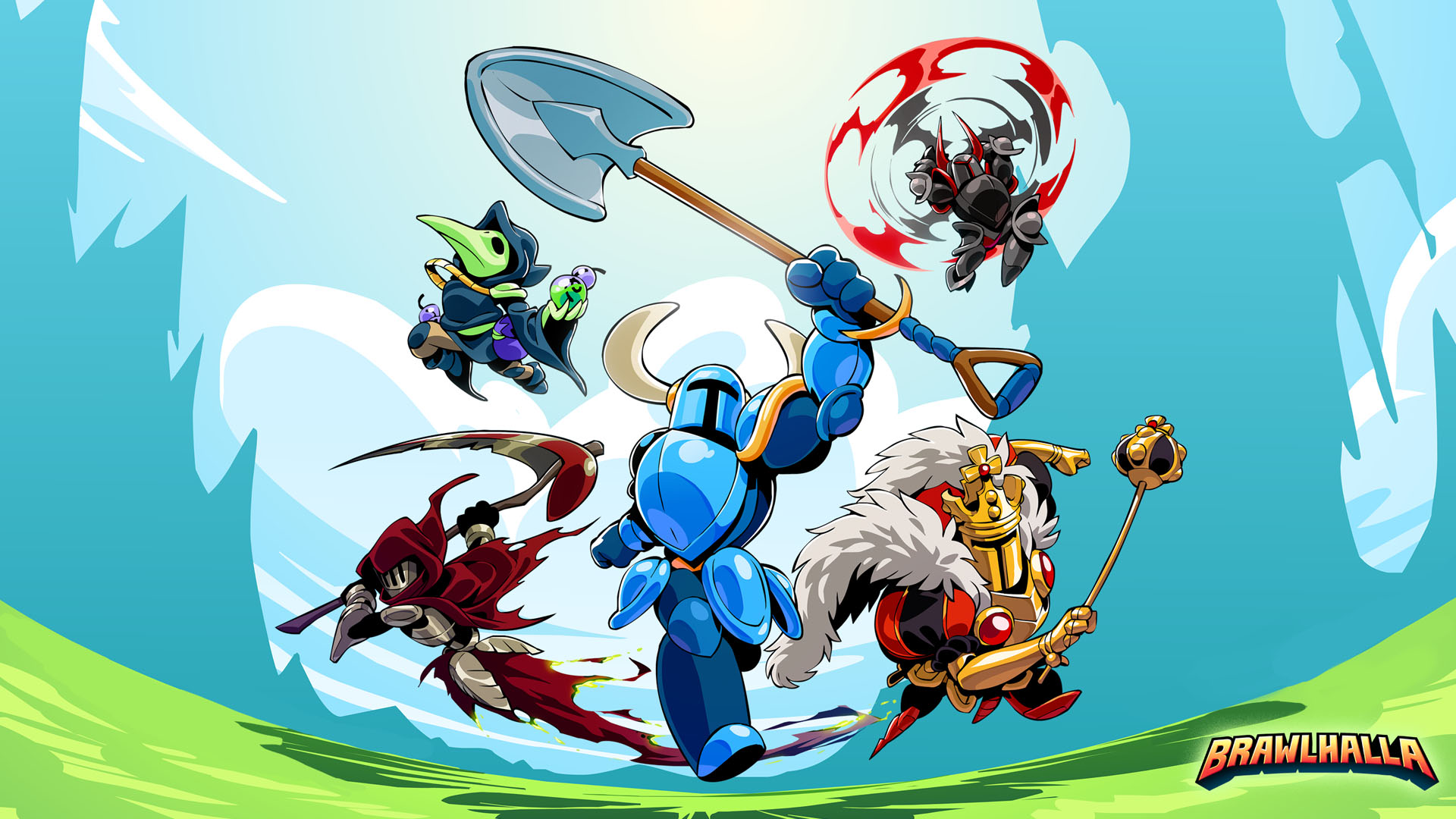 Shovel Knight Brawlhalla - HD Wallpaper 